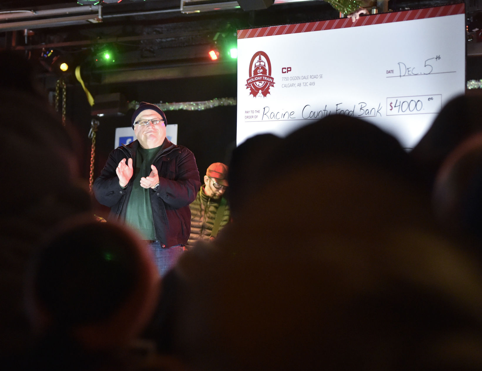 Canadian Pacific Railway’s Holiday Train stops in Sturtevant